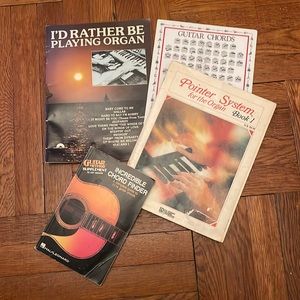 Organ Books, Guitar Chords & Guitar Finder